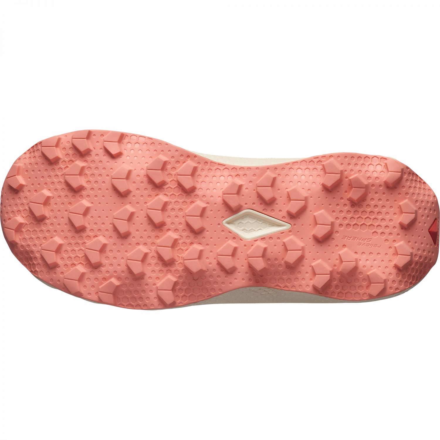 Salomon Ultra Flow 2, chaussures de trail, femme, beige/rose