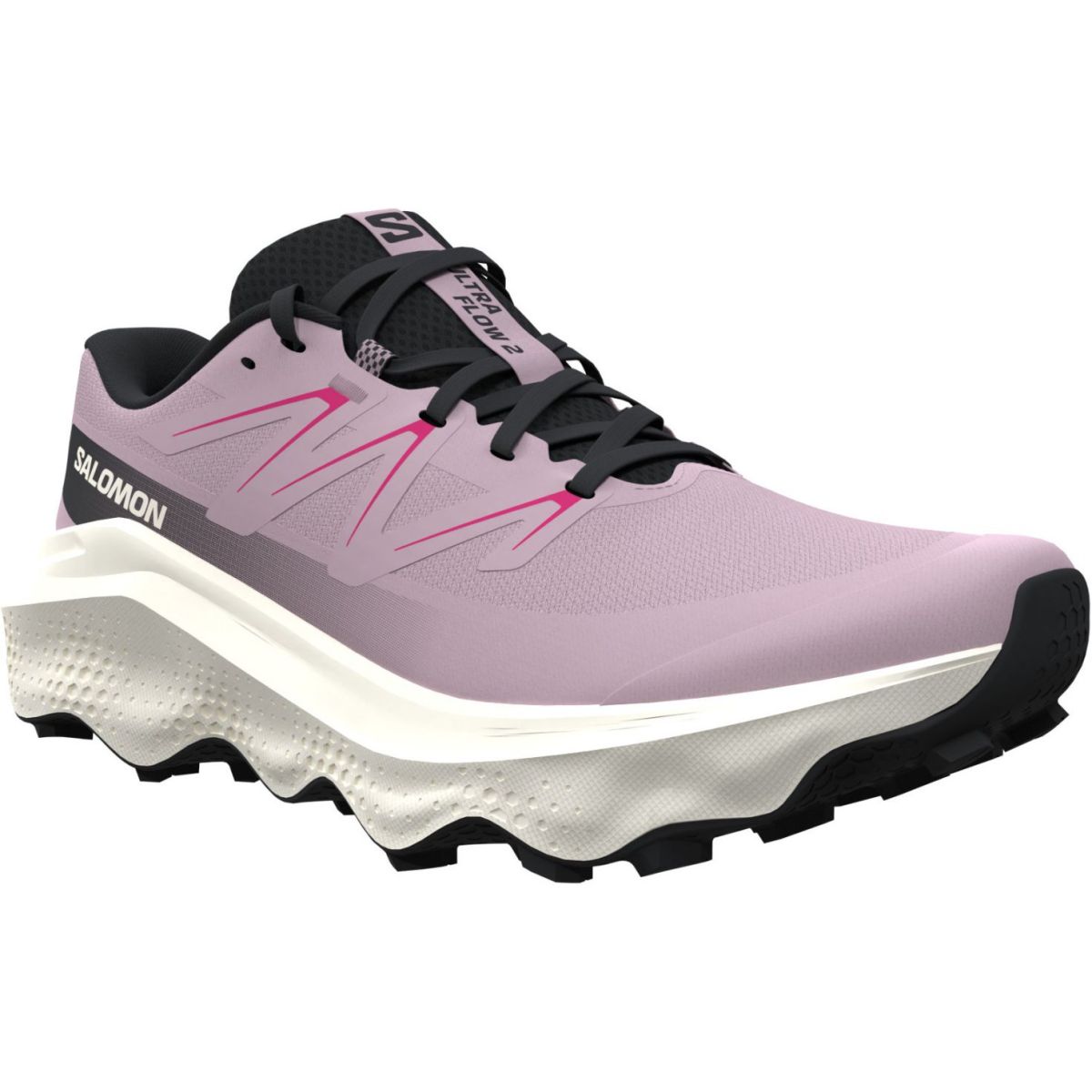 Salomon Ultra Flow 2, futócipő, női, bézs/rózsaszín