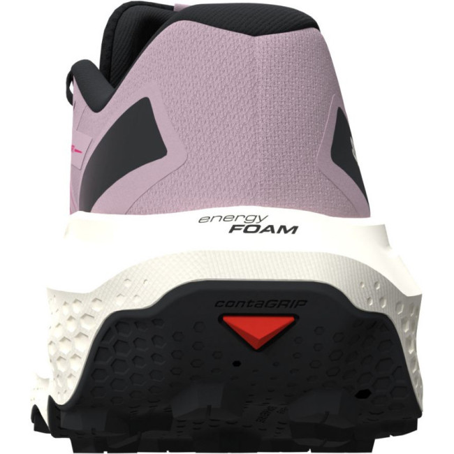 Salomon Ultra Flow 2, tênis de corrida, mulher, bege/rosa