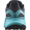 Salomon Ultra Flow, trail shoes, men, carbon/tahitian tide/deep dive