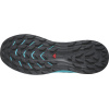 Salomon Ultra Flow, trail shoes, men, carbon/tahitian tide/deep dive