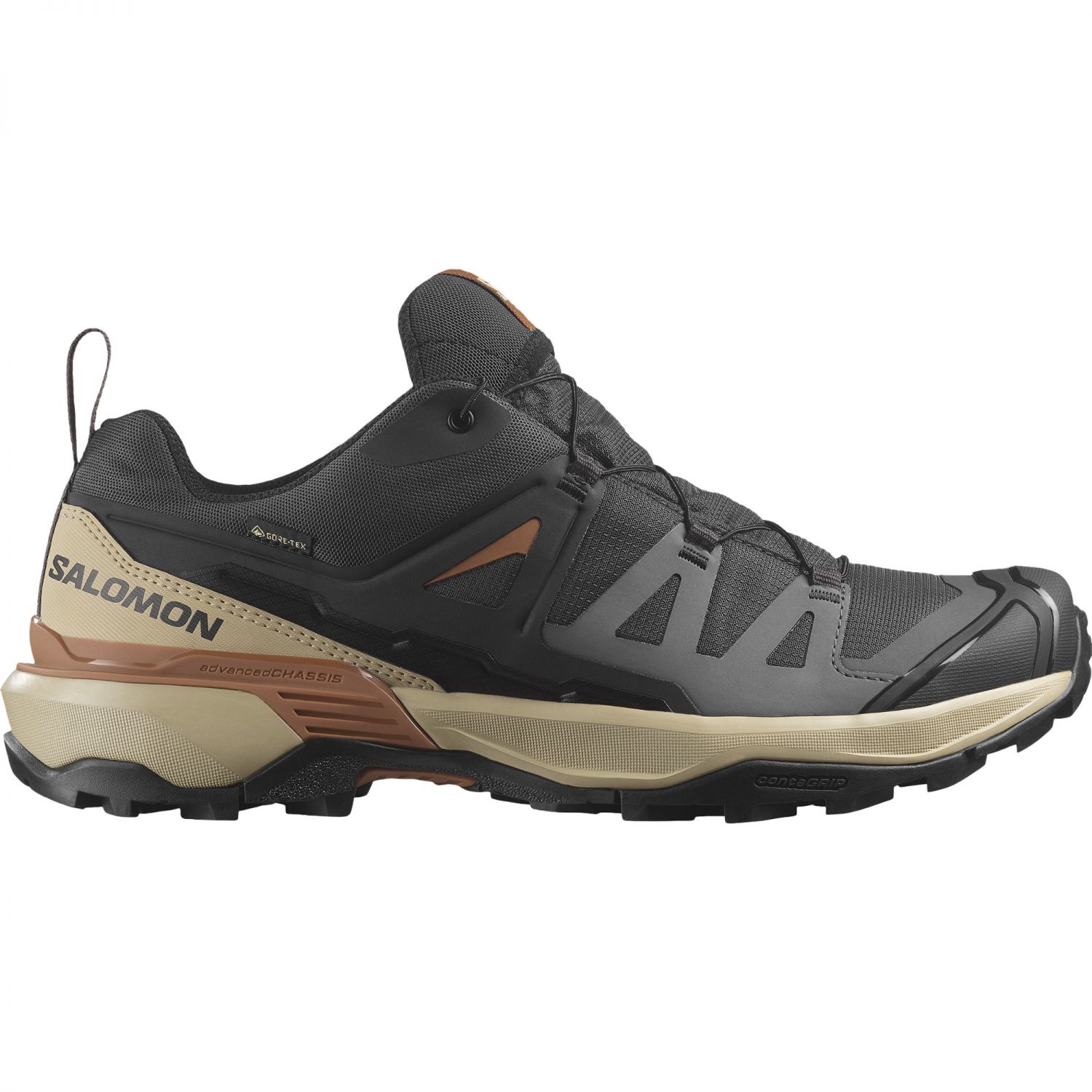 Salomon X Ultra 360 GTX, buty trekkingowe, m?skie, br?zowe/be?owe