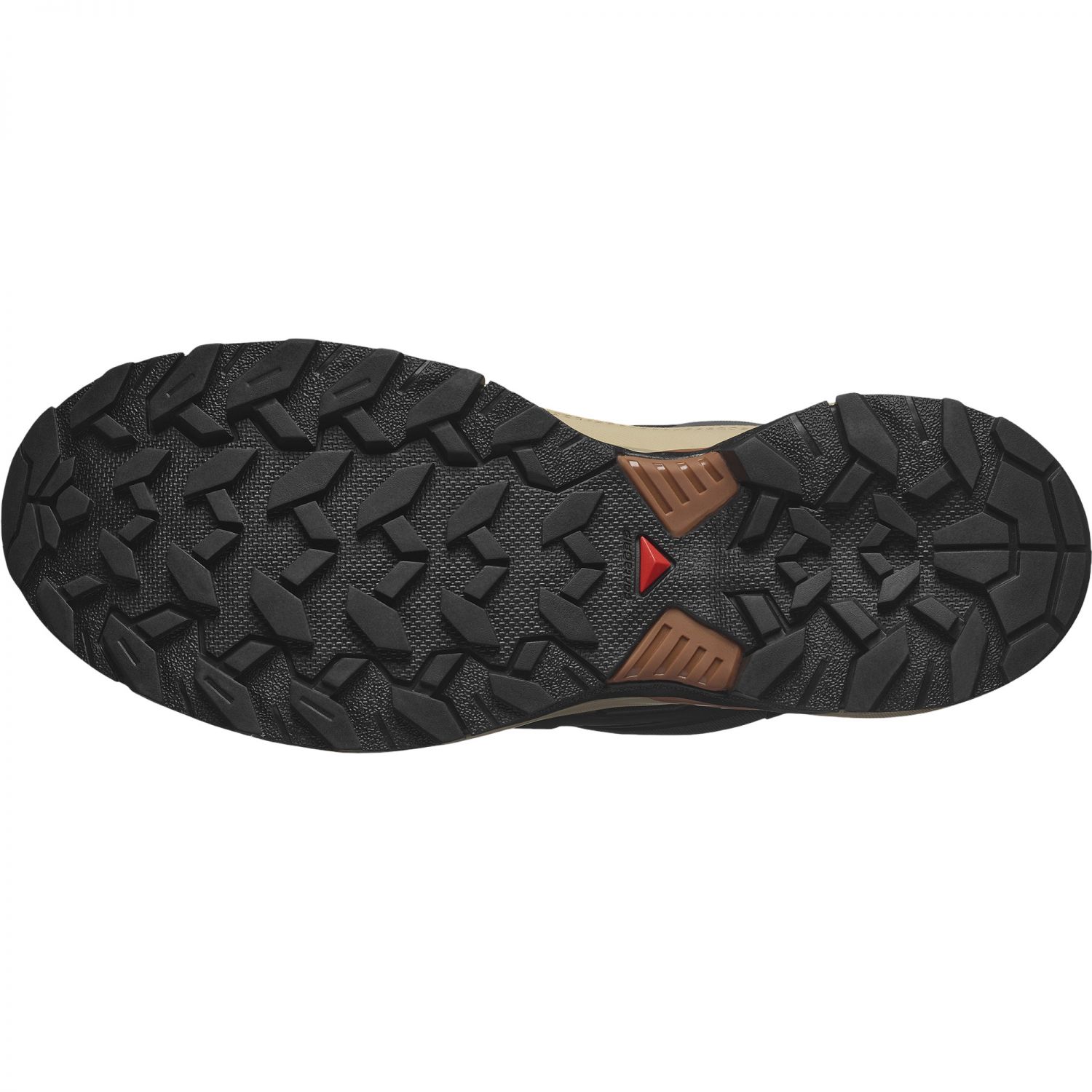 Salomon X Ultra 360 GTX, turistická obuv, pánska, hnedá/béžová