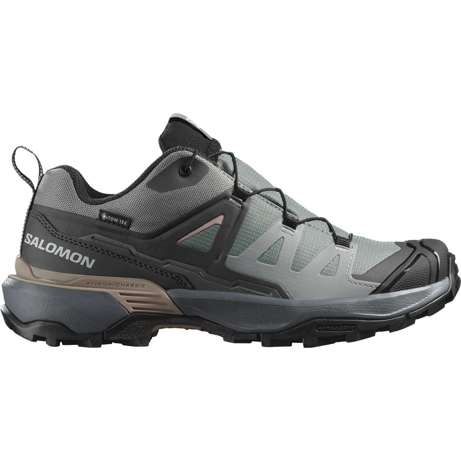 Salomon X Ultra 360 GTX W, pantofi de drumeție, femei, verde