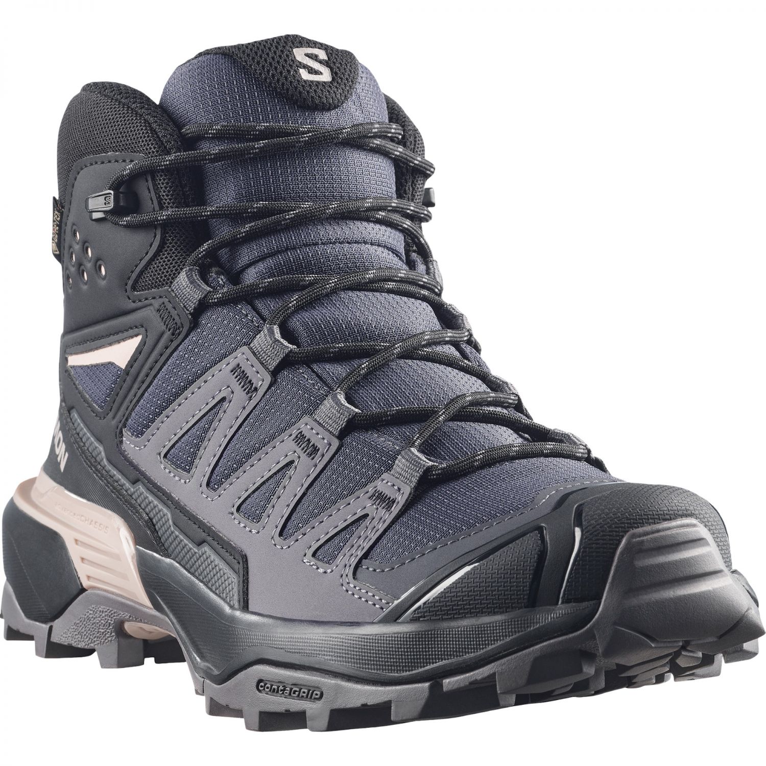 Salomon X Ultra 360 Mid GTX W 9, hiking shoes, women, grey