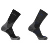 Salomon X Ultra Access Crew 2-Pack, turistické ponožky, čierne