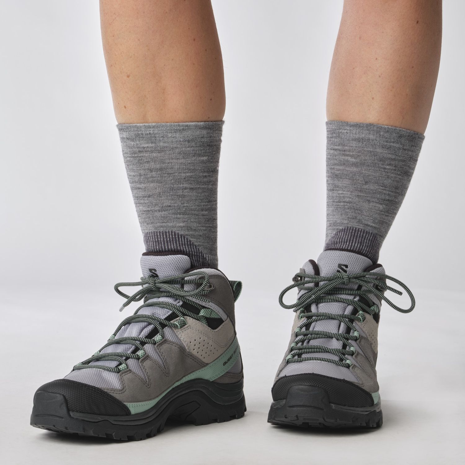 Salomon X Ultra Access Crew 2-Pack, Vandringsstrumpor, Svart