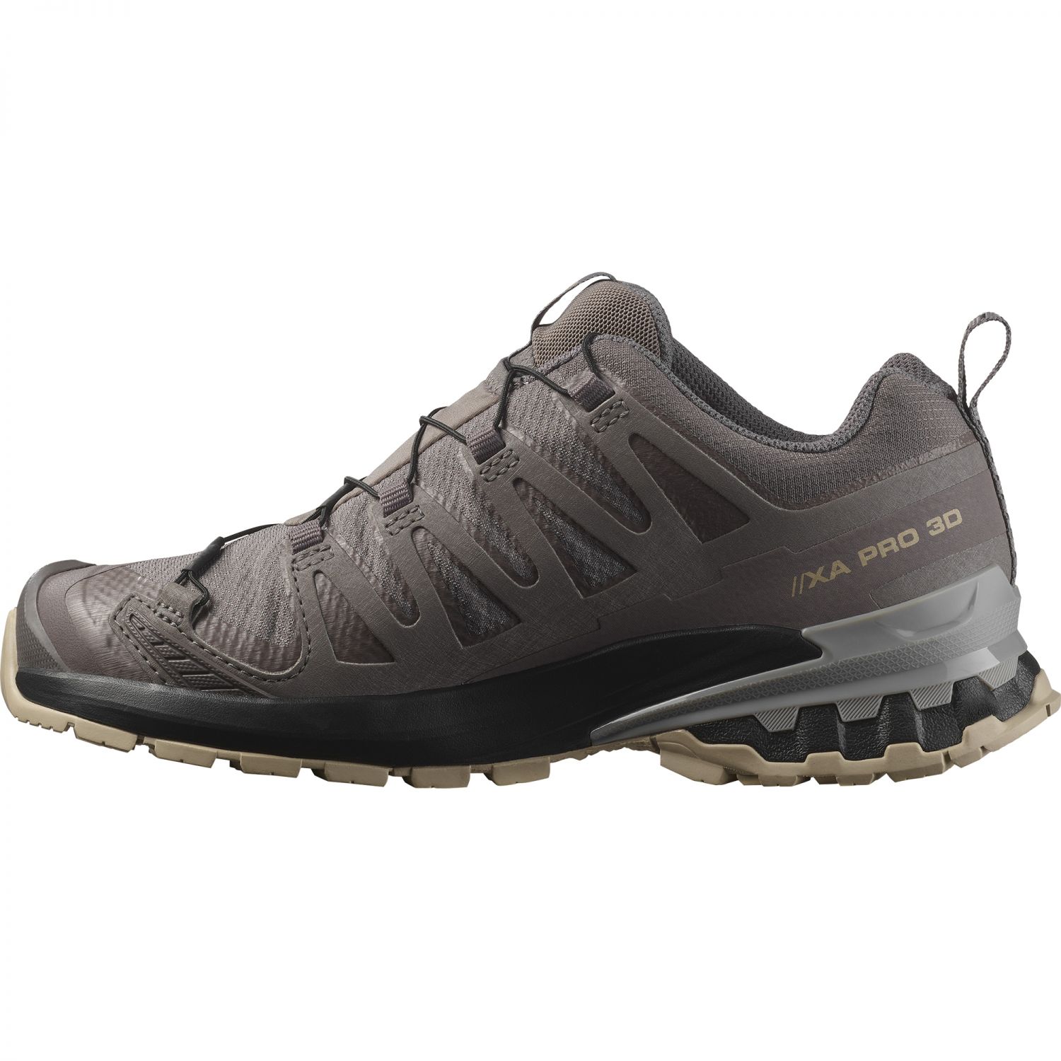 Salomon XA Pro 3D V9 GTX, calçado de trail, mulher, cinzento