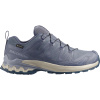 Salomon XA PRO 3D V9 GTX, calçado de trail, mulher, cinzento/azul