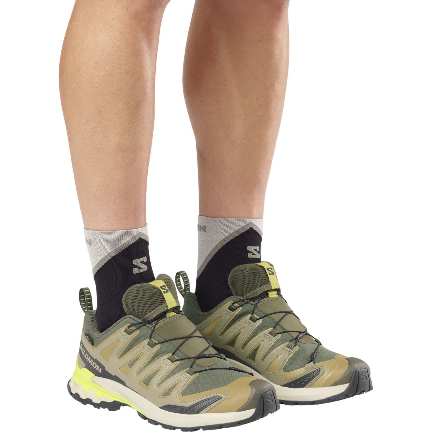 Salomon XA PRO 3D V9 GTX, pantofi de trail, bărbați, verde
