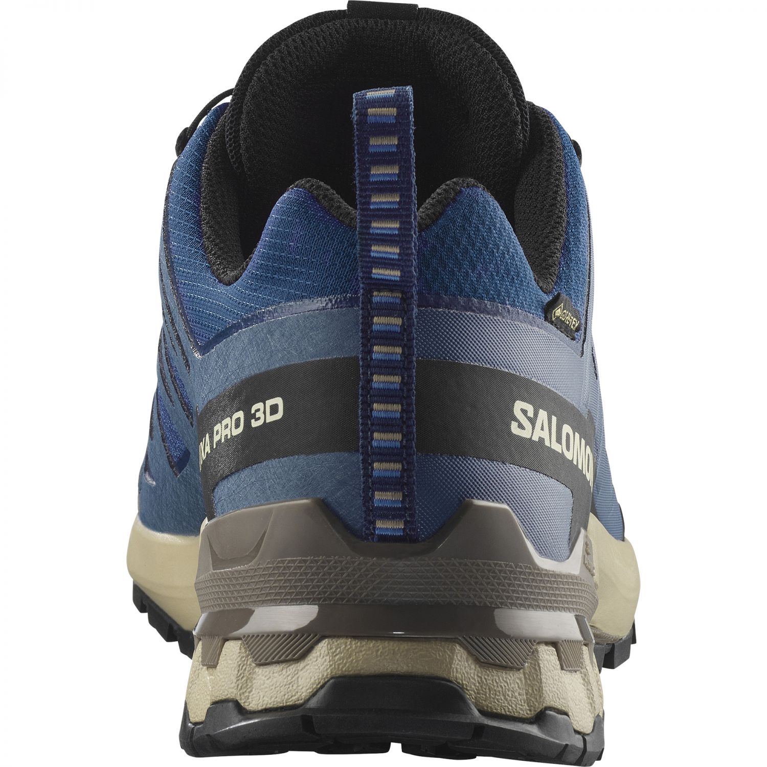 Salomon XA Pro 3D V9 GTX, trail shoes, men, poseidon/white pepper/falcon