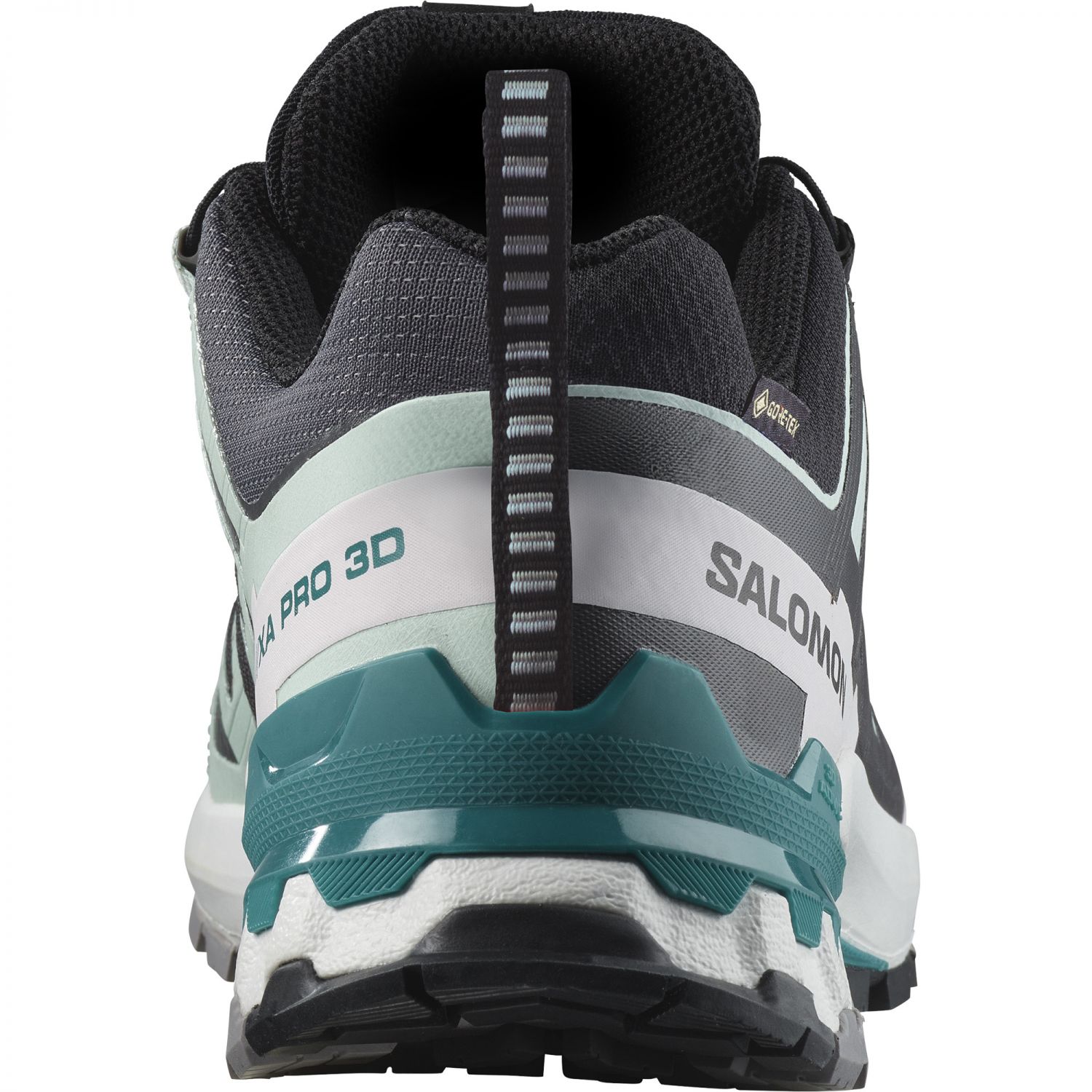 Salomon XA Pro 3D V9 GTX, trail shoes, women, black/bleack aqua/harbor blue