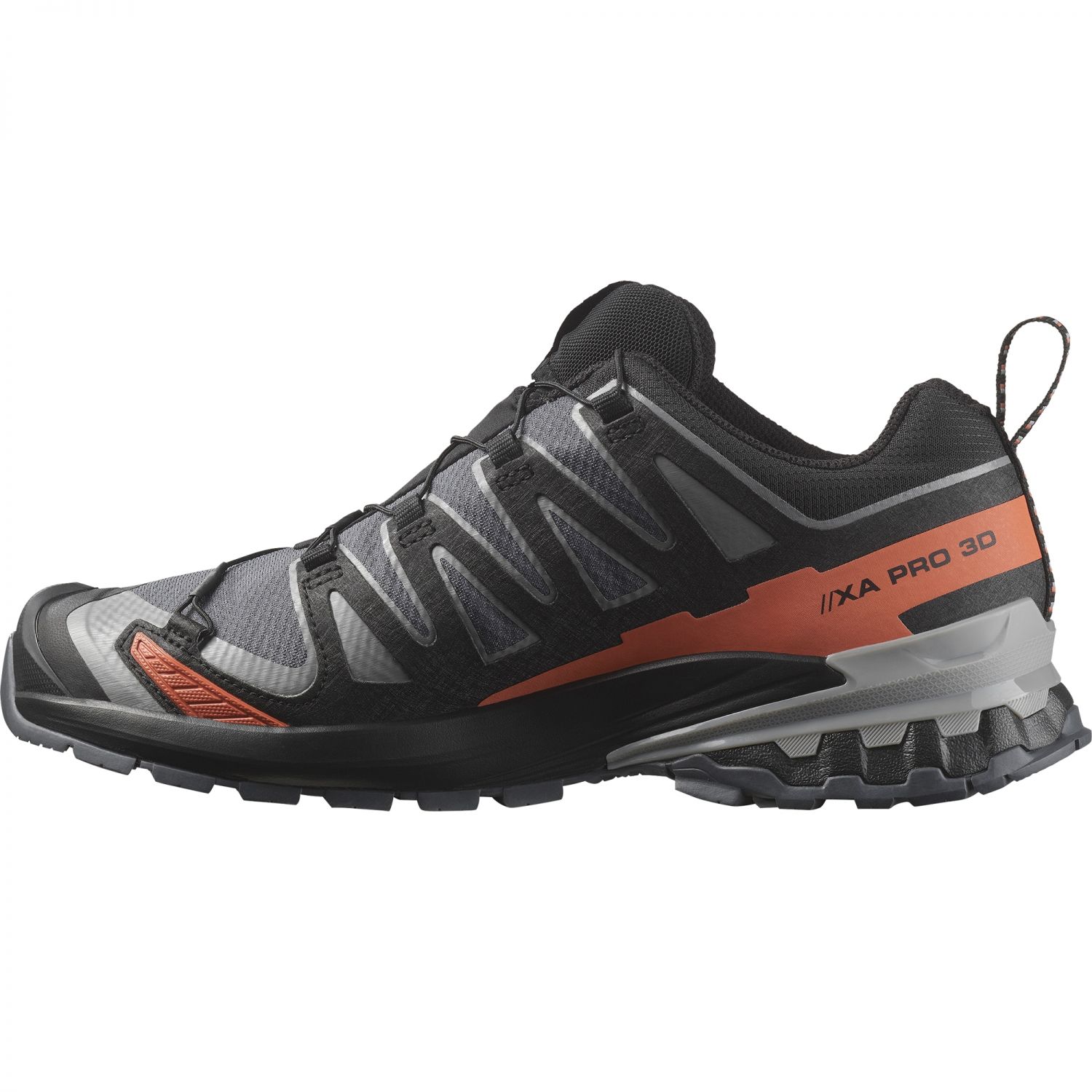 Salomon XA Pro 3D V9 GTX, trailová obuv, pánska, sivá/červená