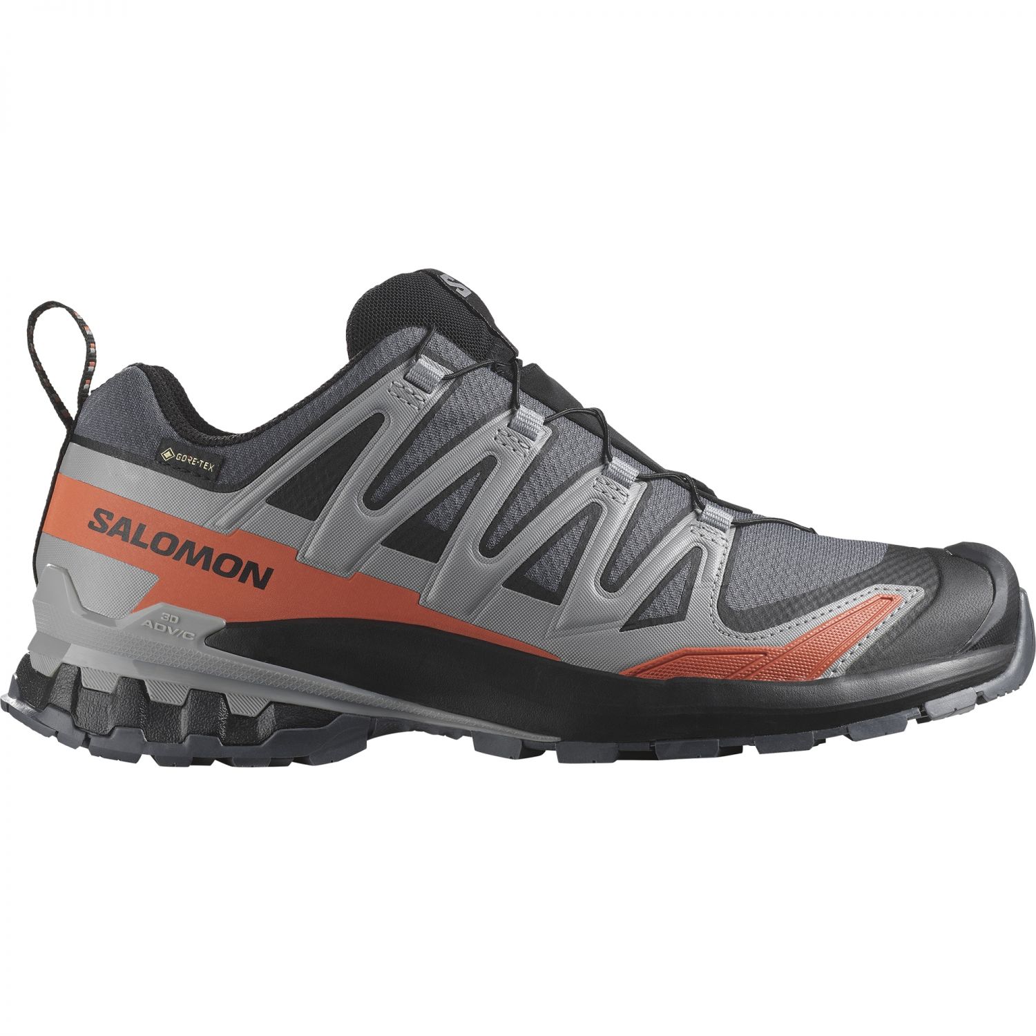 Salomon XA Pro 3D V9 GTX, Trailrunningschuhe, Herren, grau/rot
