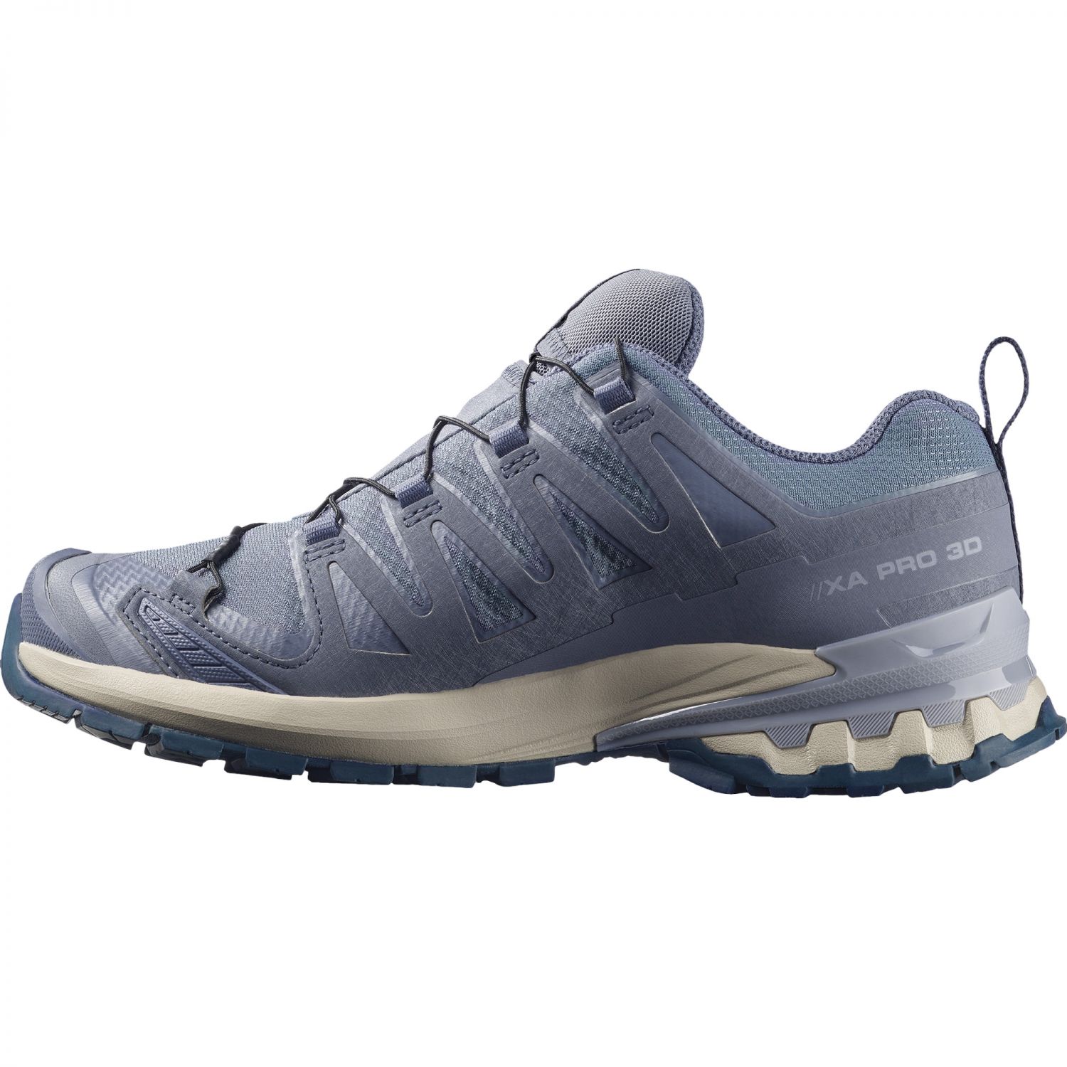 Salomon XA PRO 3D V9 GTX, trailsko, dame, grå/blå