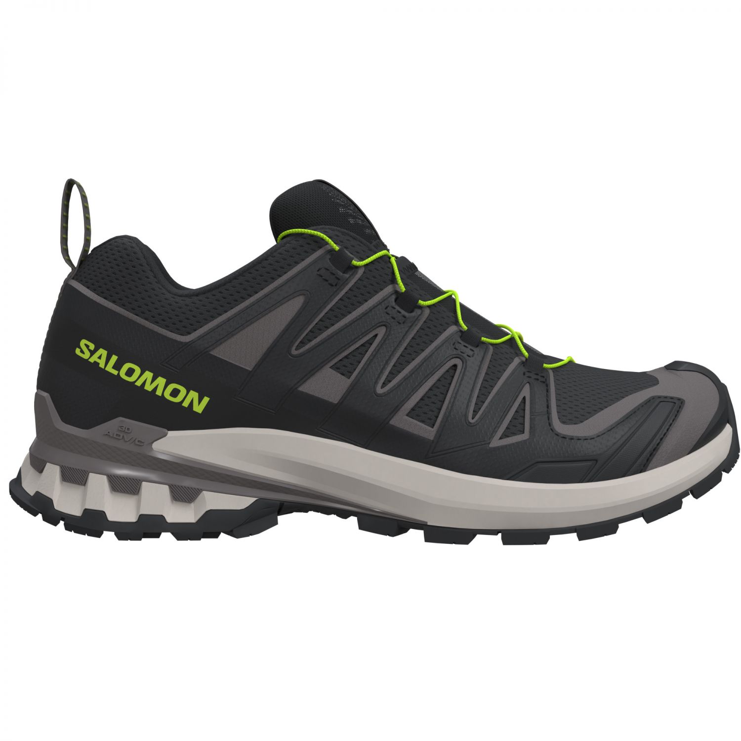 Salomon XA Pro 3D V9, sapatos de trilha, homem, preto/cinzento