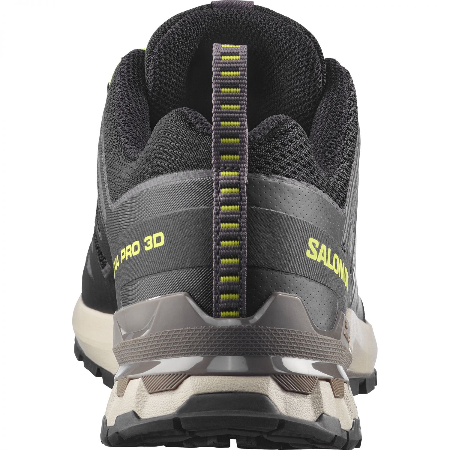 Salomon XA Pro 3D V9, sapatos de trilha, homem, preto/cinzento