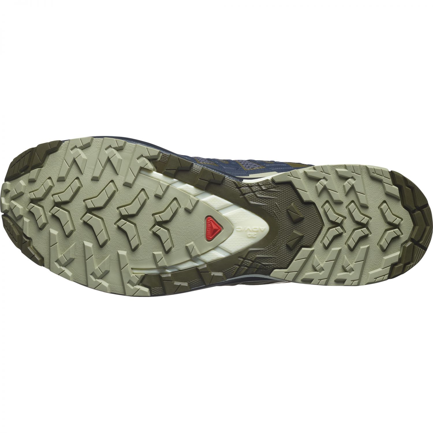 Salomon XA Pro 3D V9, sapatos de trilha, masculino, verde/preto