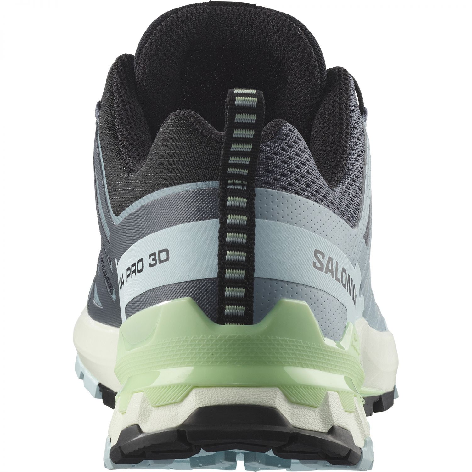 Salomon XA Pro 3D V9, tênis de trilha, feminino, azul/verde