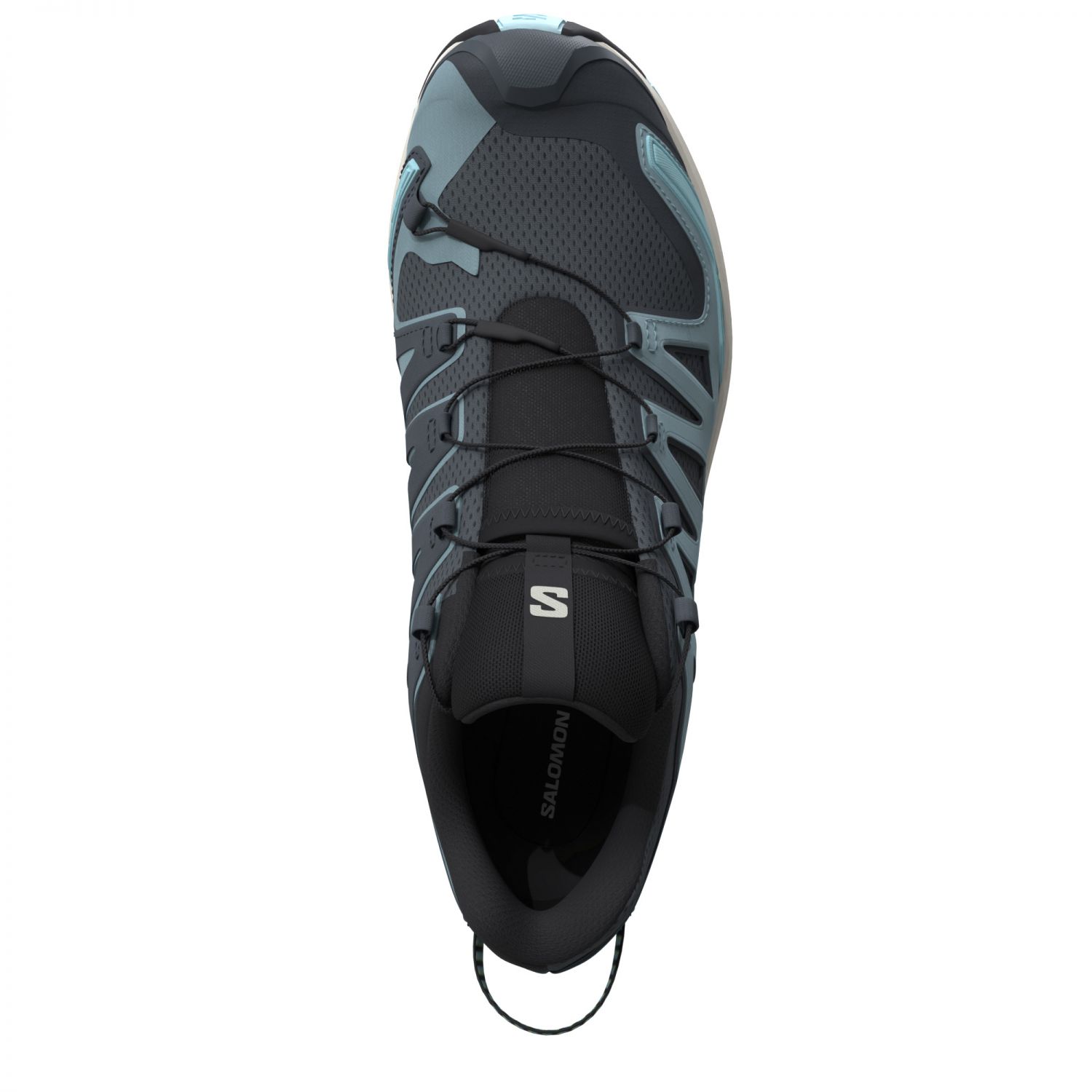 Salomon XA Pro 3D V9, tênis de trilha, feminino, azul/verde