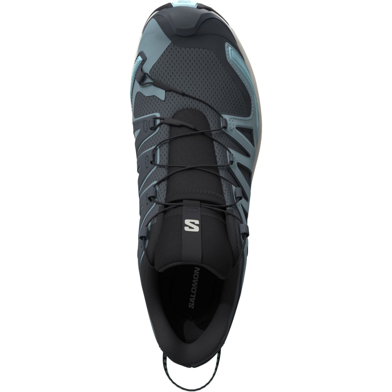 Salomon XA Pro 3D V9, trail running shoes, women, blue/green
