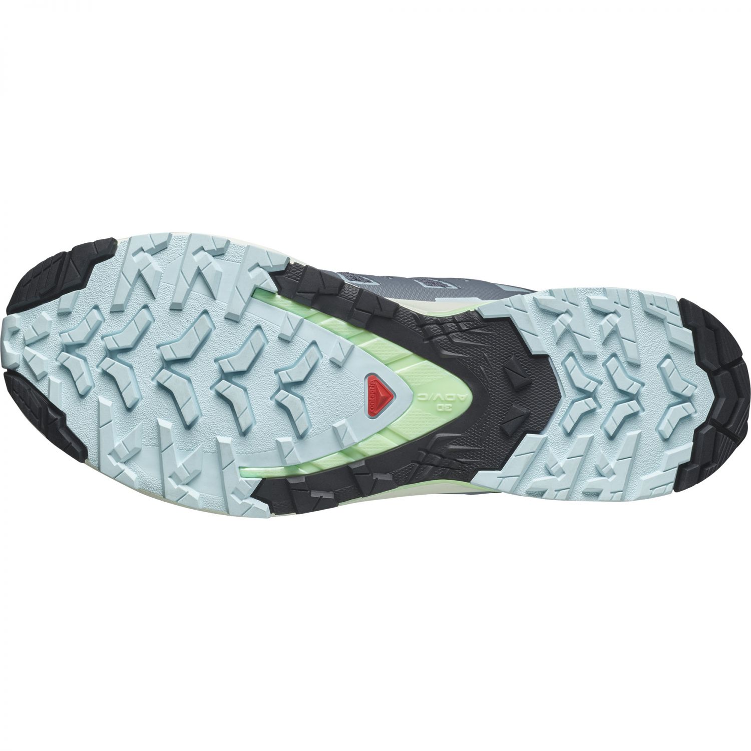 Salomon XA Pro 3D V9, trailové topánky, dámske, modrá/zelená