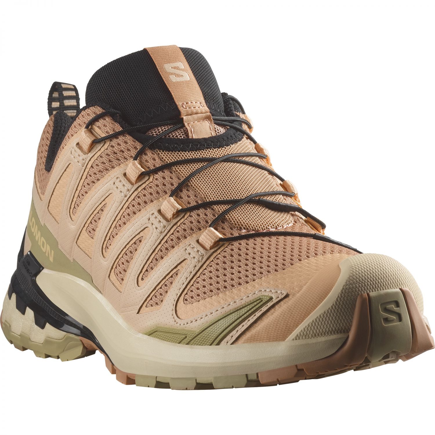 Salomon XA Pro 3D V9, Trailrunningschuhe, Damen, rosa/beige