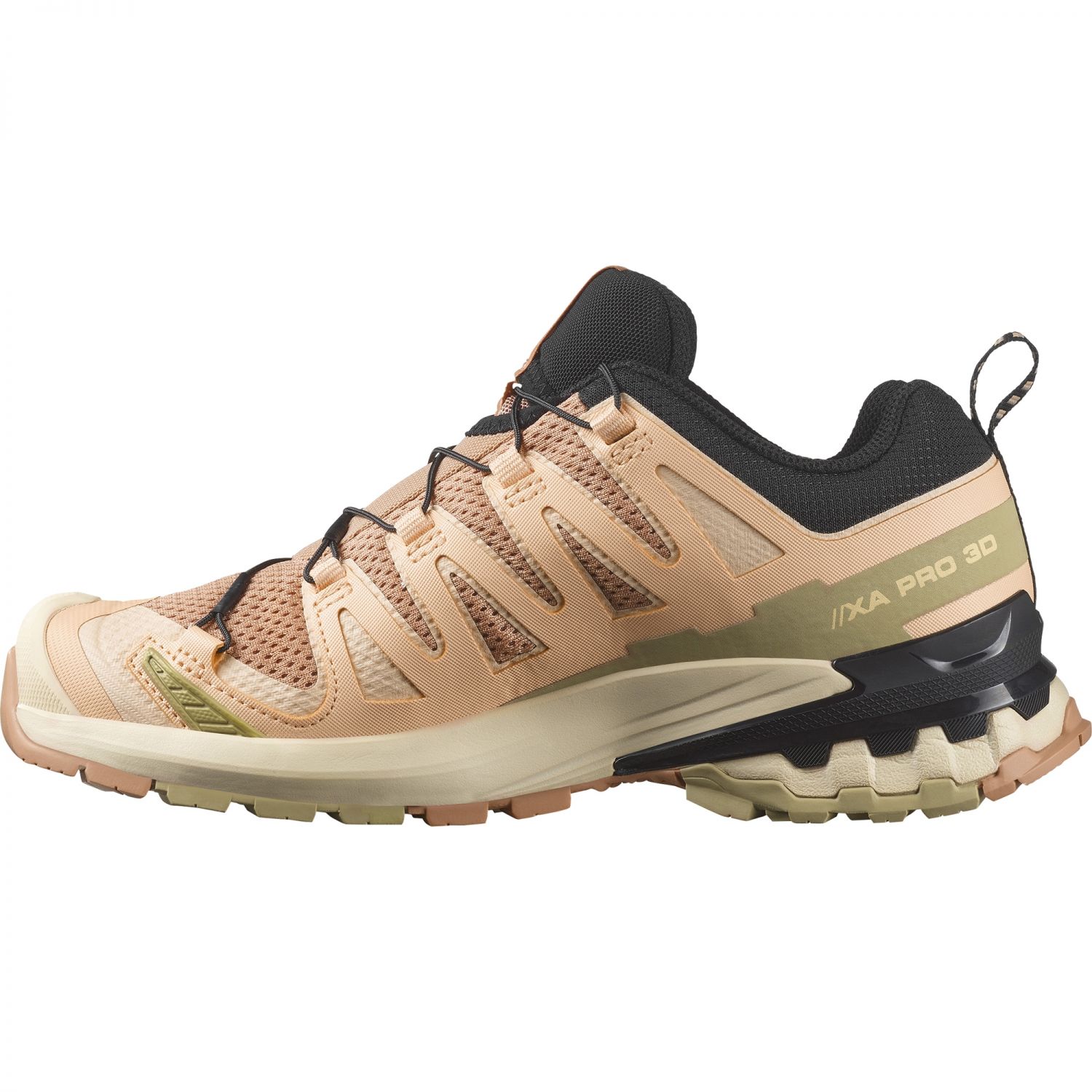 Salomon XA Pro 3D V9, Trailrunningschuhe, Damen, rosa/beige
