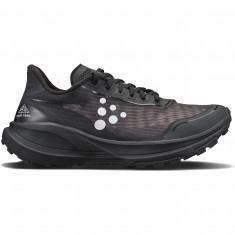 Sapato de trail Craft Pure Trail para mulher, preto/branco