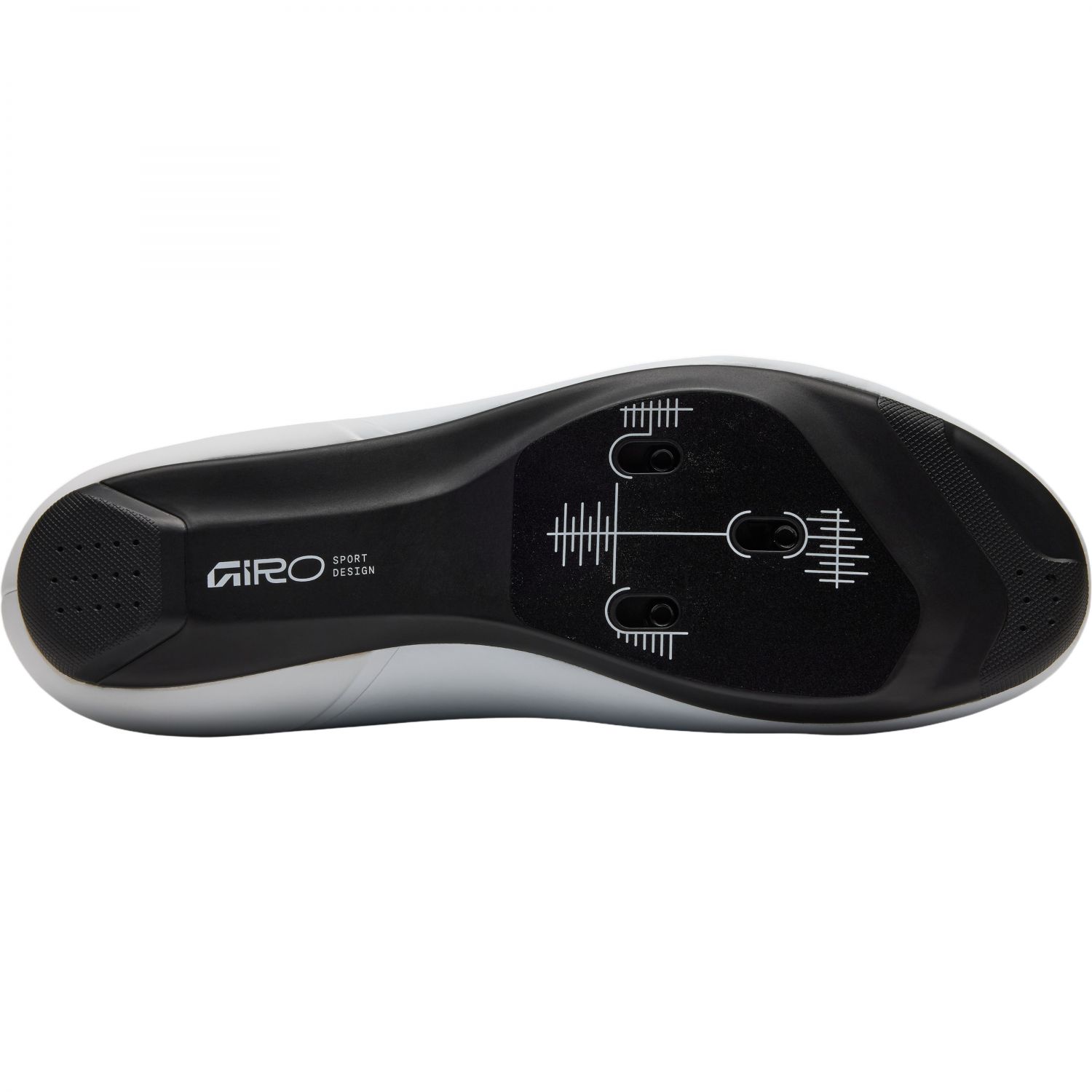 Sapatos de ciclismo Giro Cadet II, branco