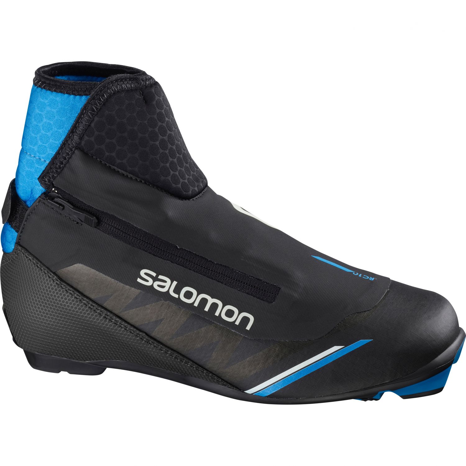Scarponi da sci di fondo Salomon RC10 Nocturne Prolink, uomo, nero