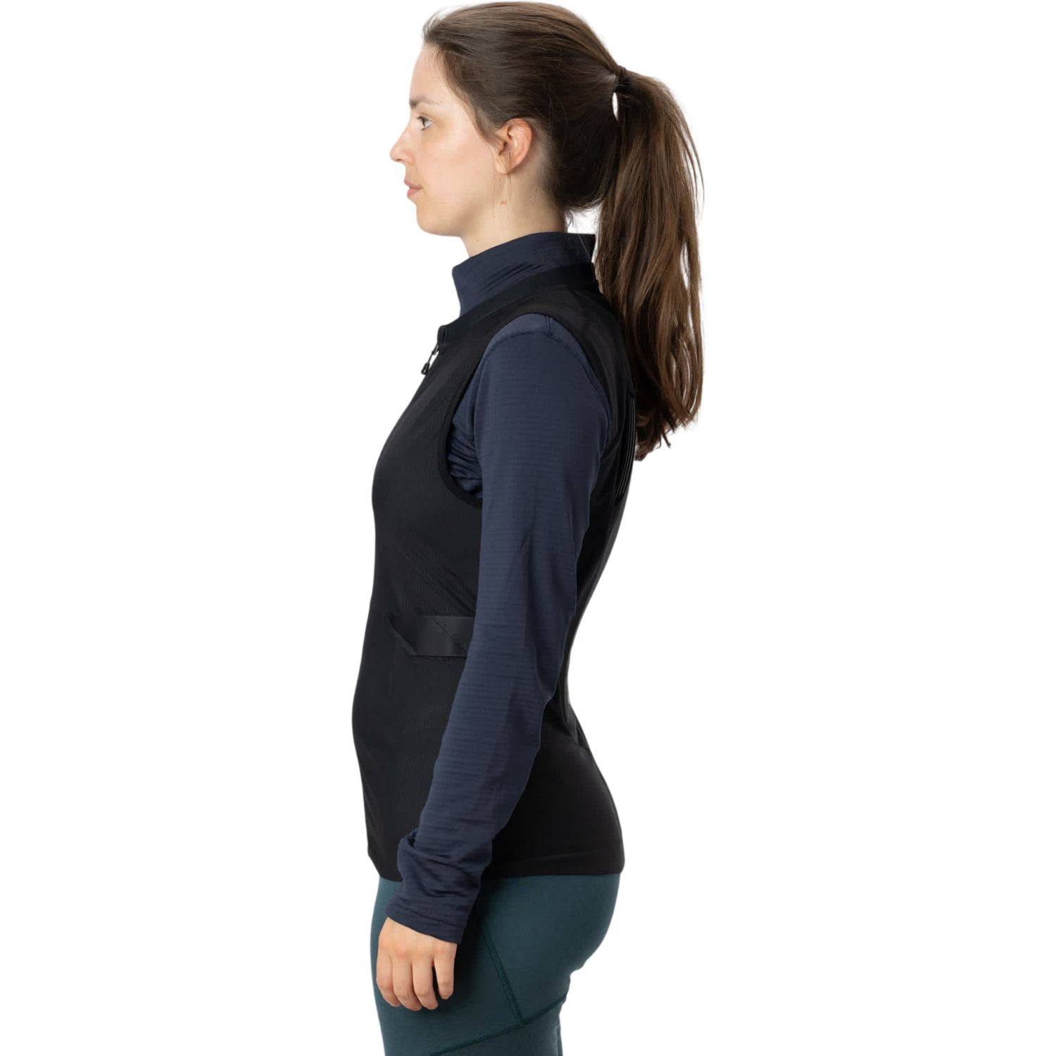 Scott Airflow Free Vest, protection dorsale, femme, noir