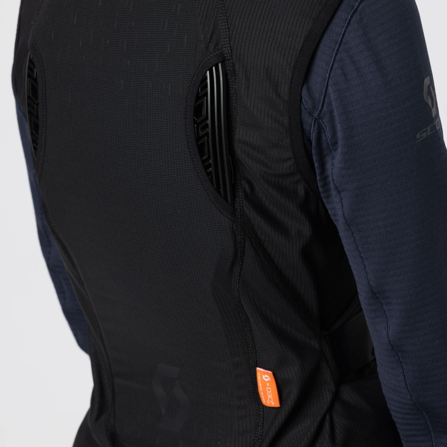 Scott Airflow Free Vest, Ryggskydd, Dam, Svart