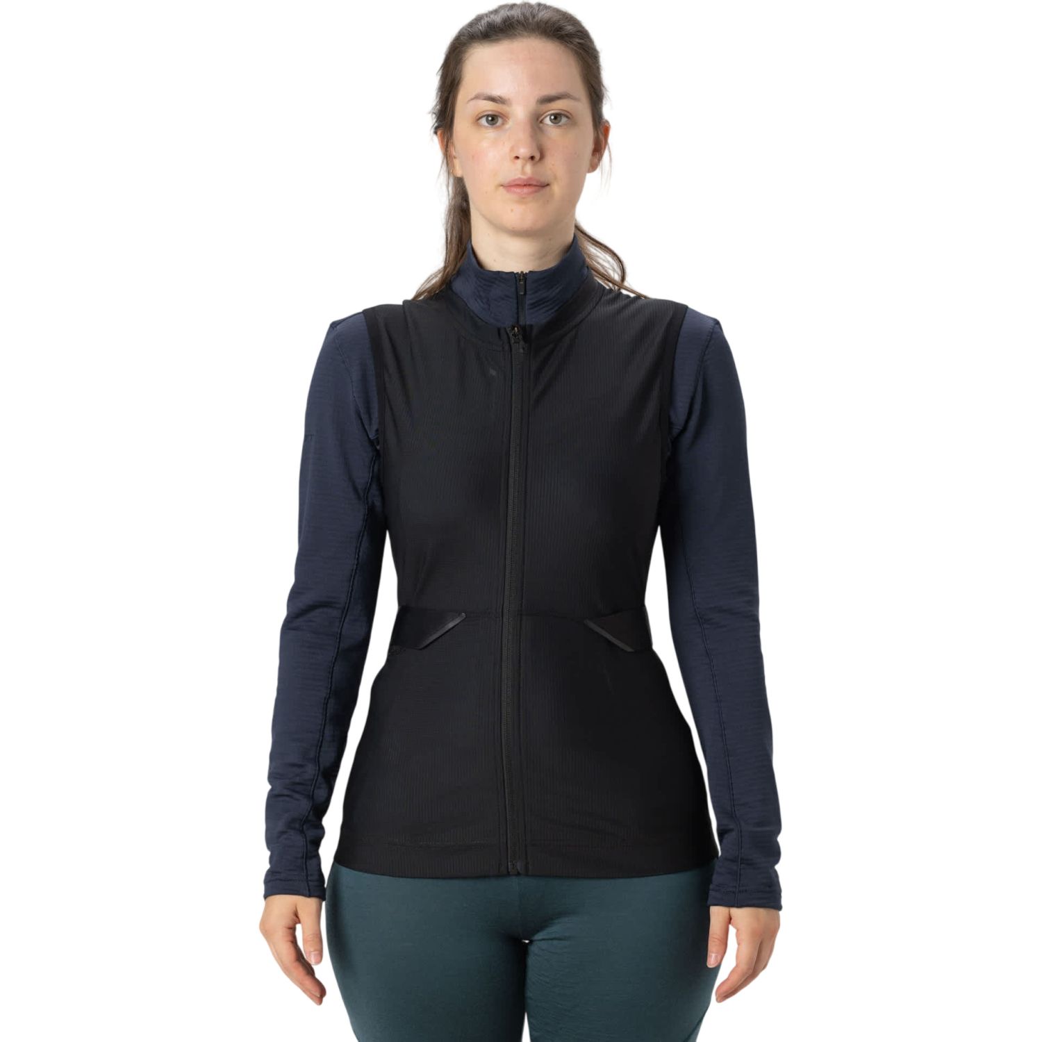 Scott Airflow Free Vest, zadný štít, dámska, čierna