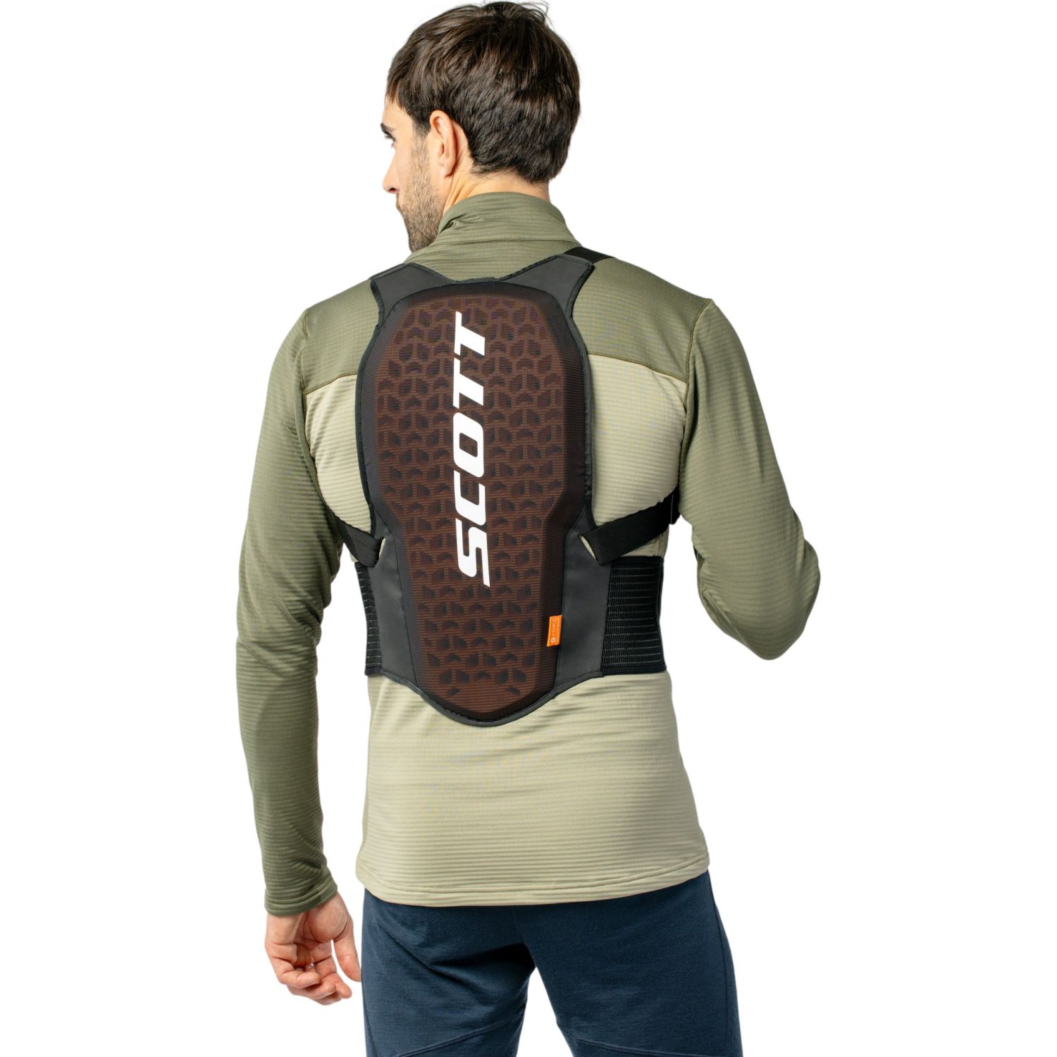 Scott Airflow Pro, Ryggbeskyttelse, Black/White