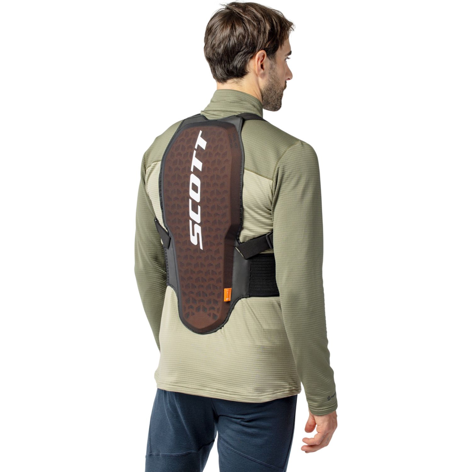 Scott Airflow, rygskjold, sort