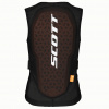 Scott Airflow Vest, back protector, junior, douglas green/orange