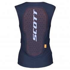 Scott Airflow Vest, back protector, women, dark blue/magnolia purple