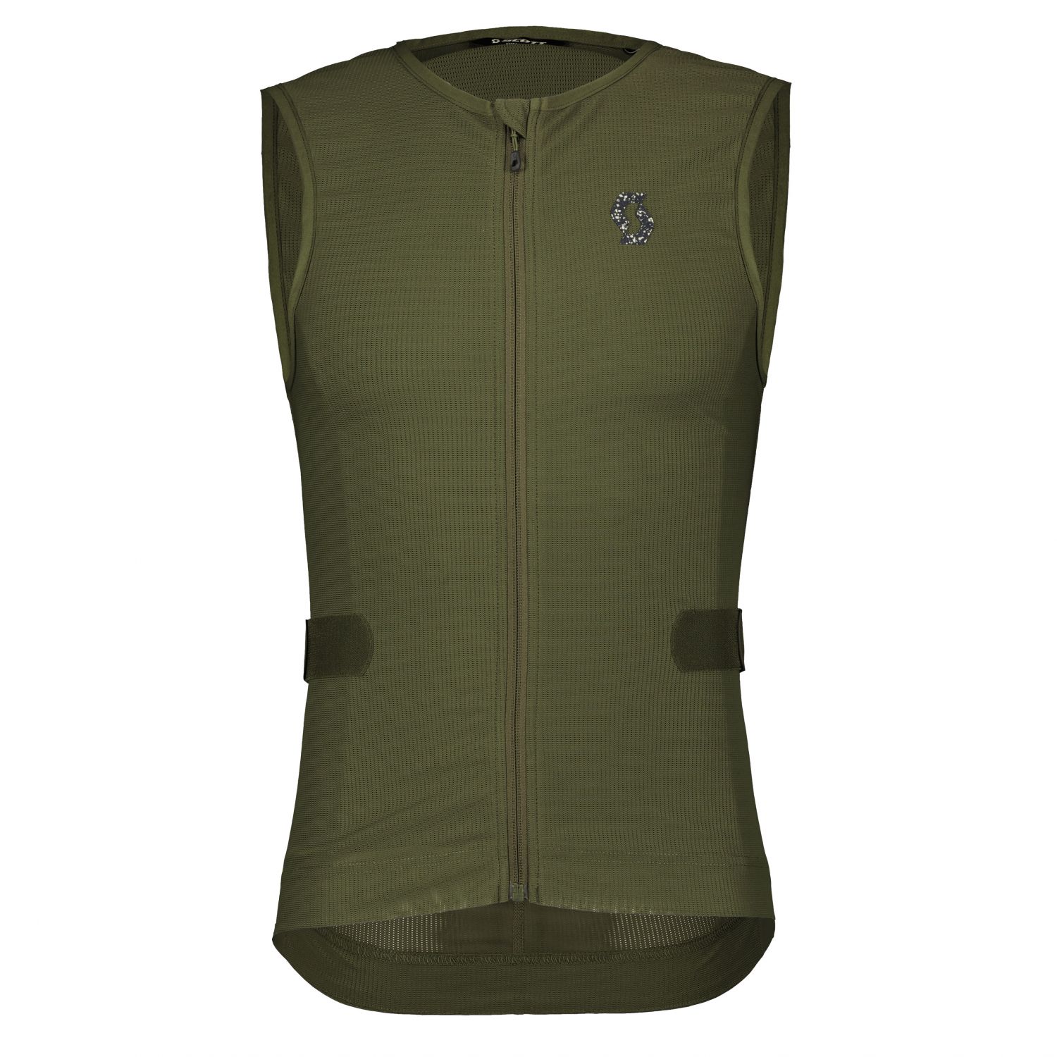 Scott Airflow Vest, dorsale de protection, hommes, vert foncé