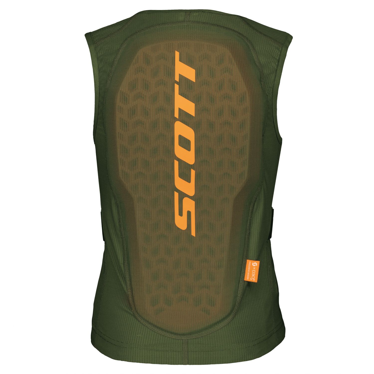 Scott Airflow Vest, ochraniacz pleców, junior, ciemnozielony