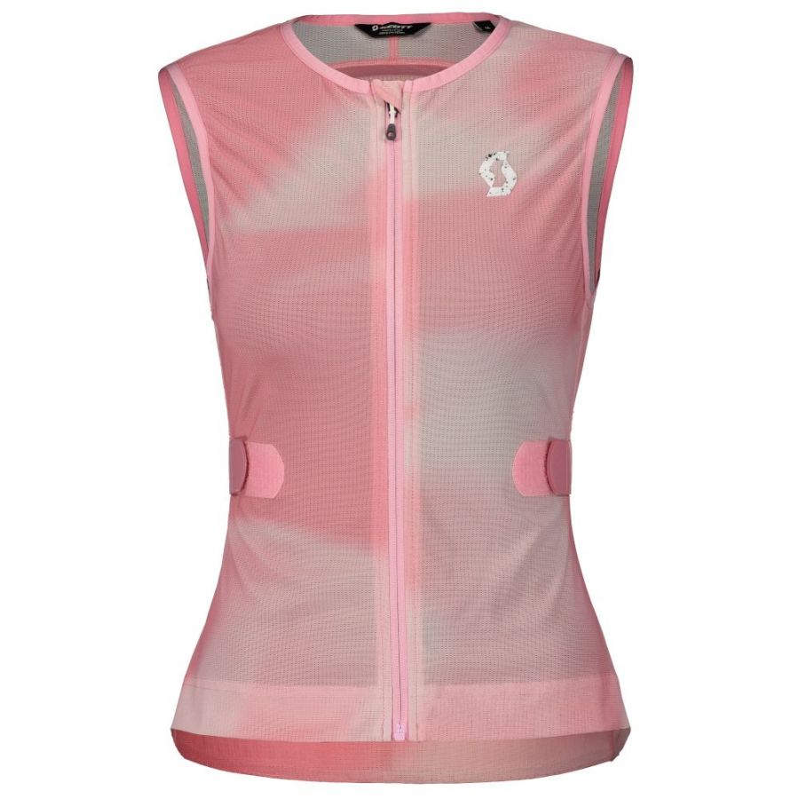 Scott Airflow Vest, rugbeschermer, dames, roze