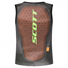 Scott Airflow Vest, rugbeschermer, junior, grijs/groen