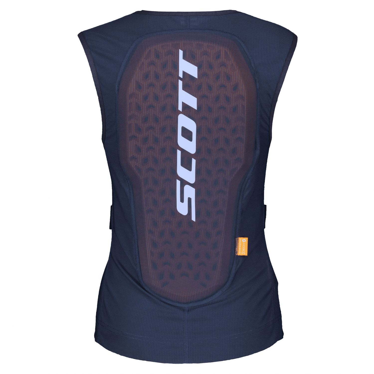 Scott Airflow Vest, zadný štít, dámska, tmavo modrá/fialová