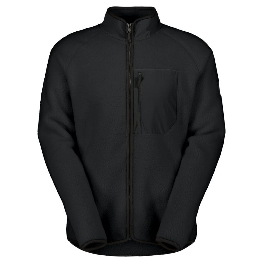 Scott Defined Heritage Pile, Fleecejacke, Herren, schwarz