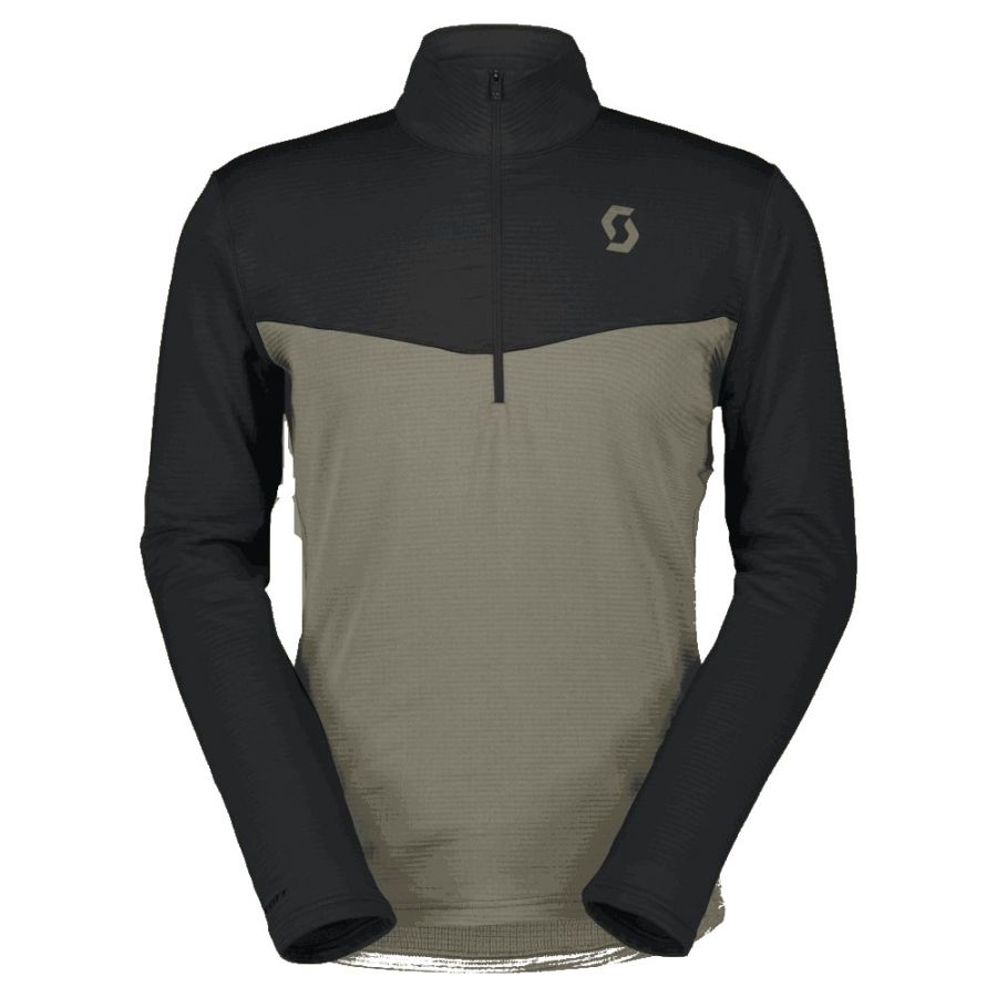 Scott Defined Light, Fleecetrøye, Herre, Dust Grey/Black