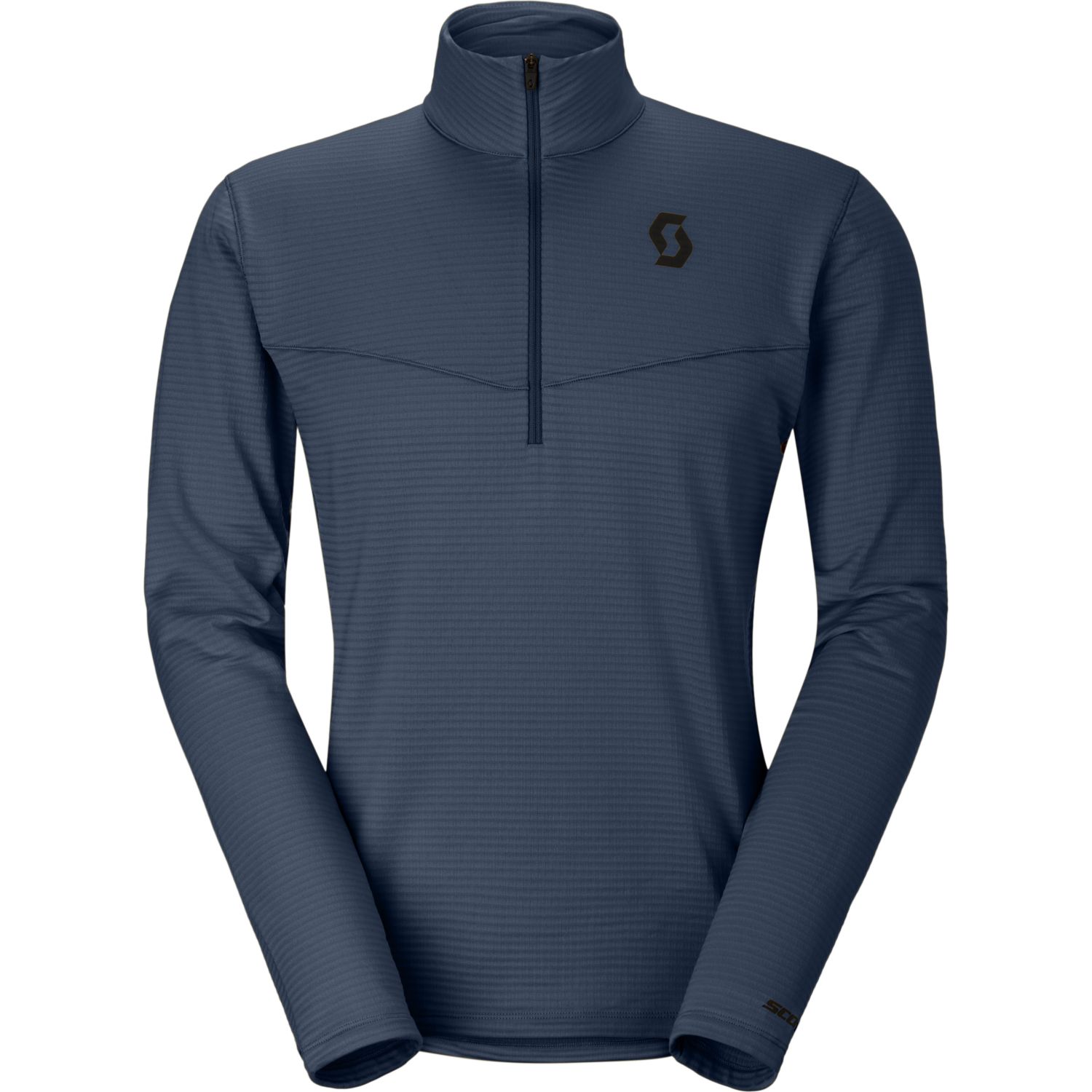 Scott Defined Light, maglia in pile, uomo, blu