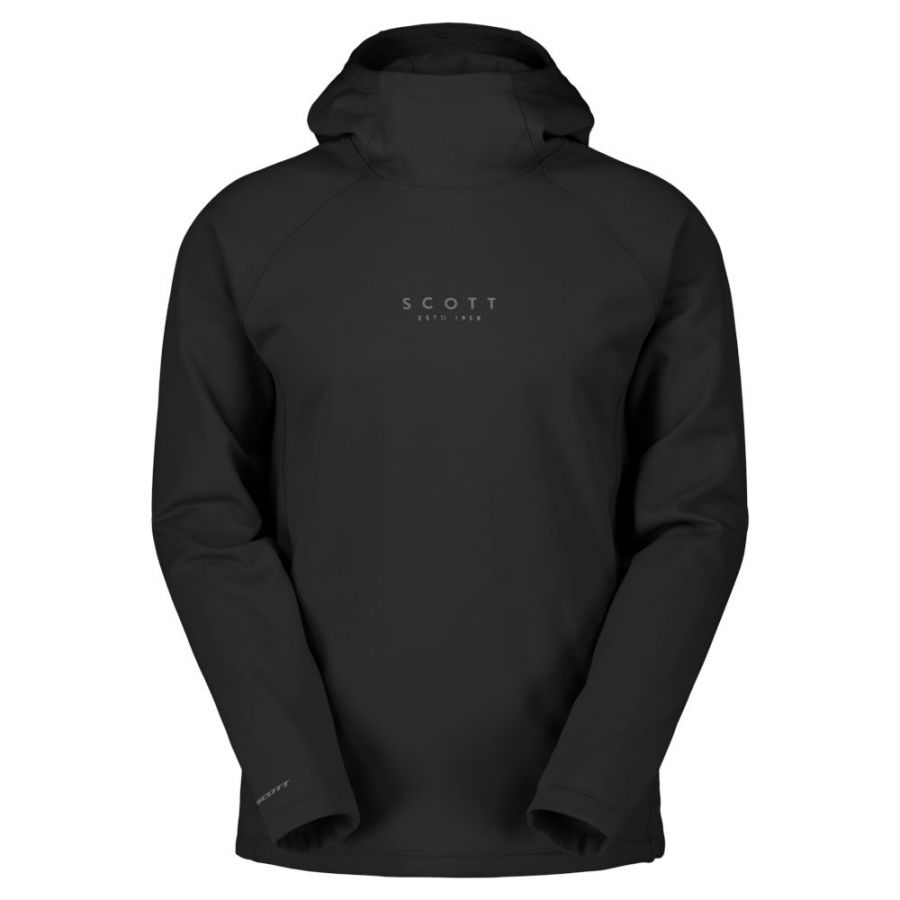 Scott Defined Warm, fleecepusero, miehet, musta