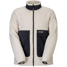Scott Escape Heritage Pile, fleecetrui, heren, beige/zwart