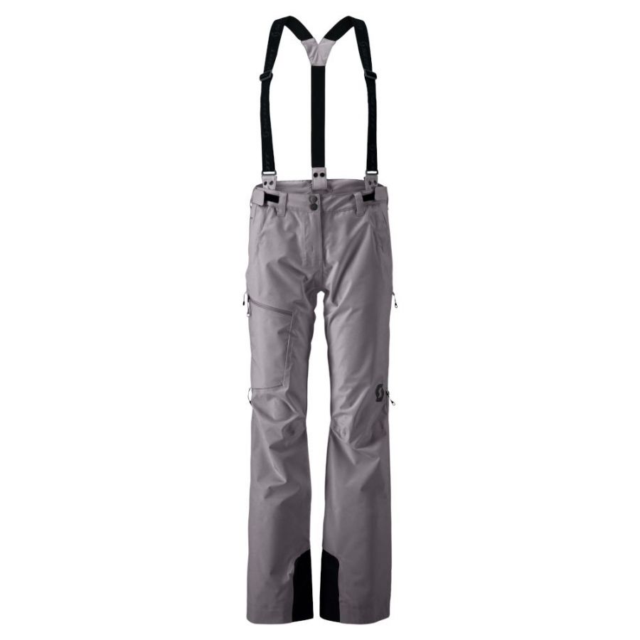 Scott Explorair 3L, hardshell pants, women, evening grey