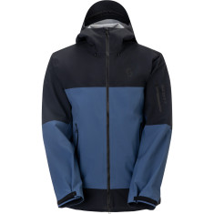 Scott Explorair 3L, shelljassen, heren, blauw/zwart